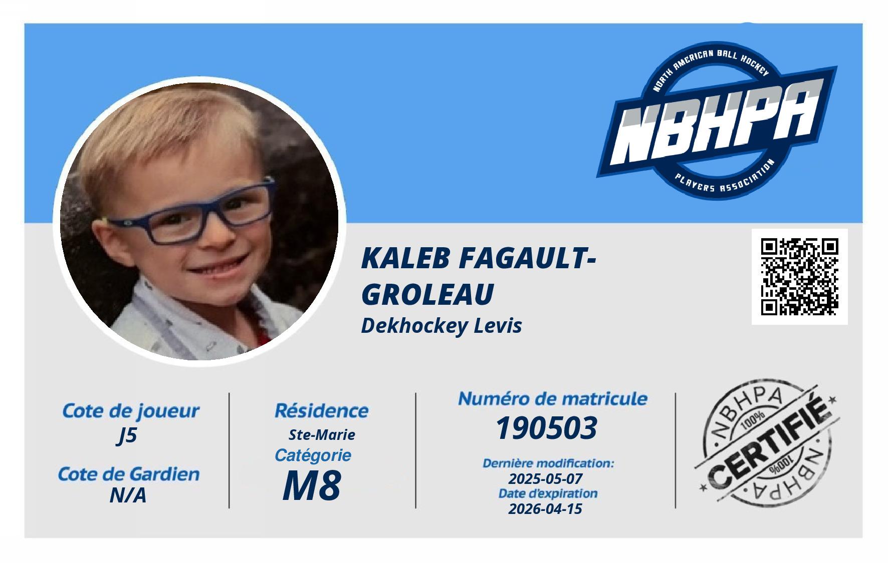 Kaleb Fagault-Groleau
