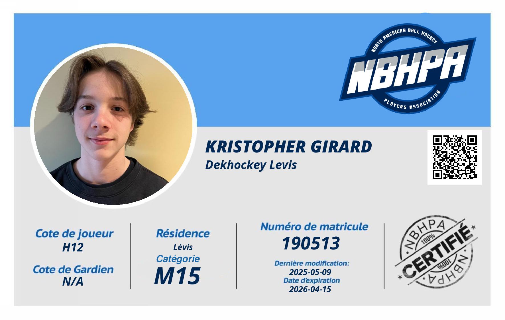 Kristopher Girard