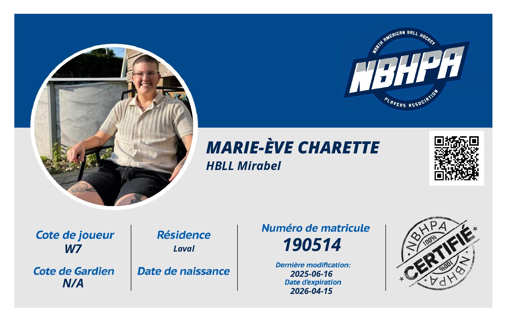 Marie-Ève Charette