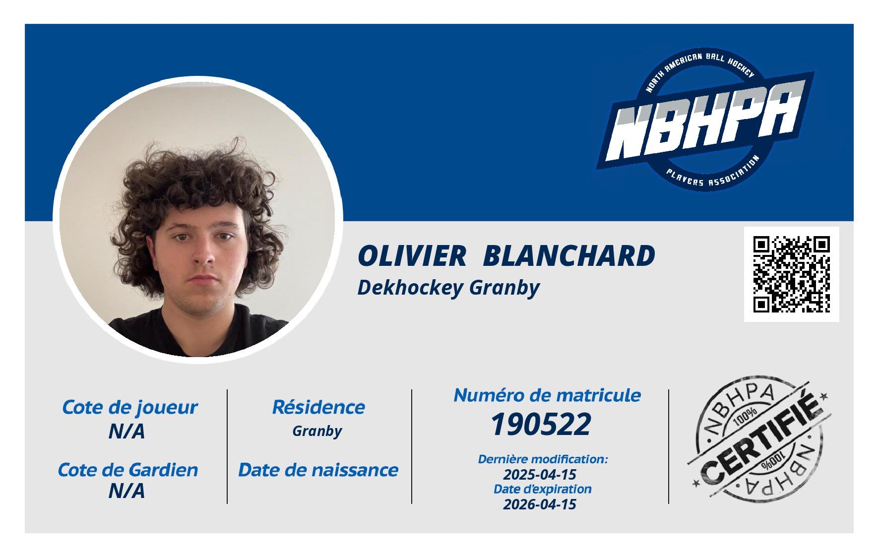 Olivier  Blanchard