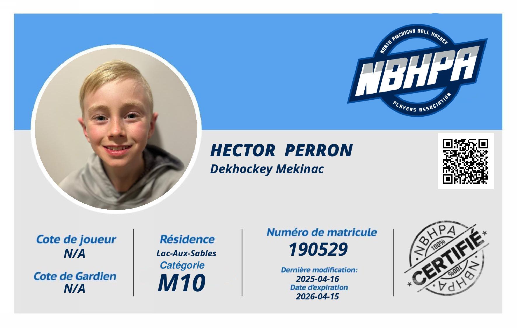 Hector  Perron