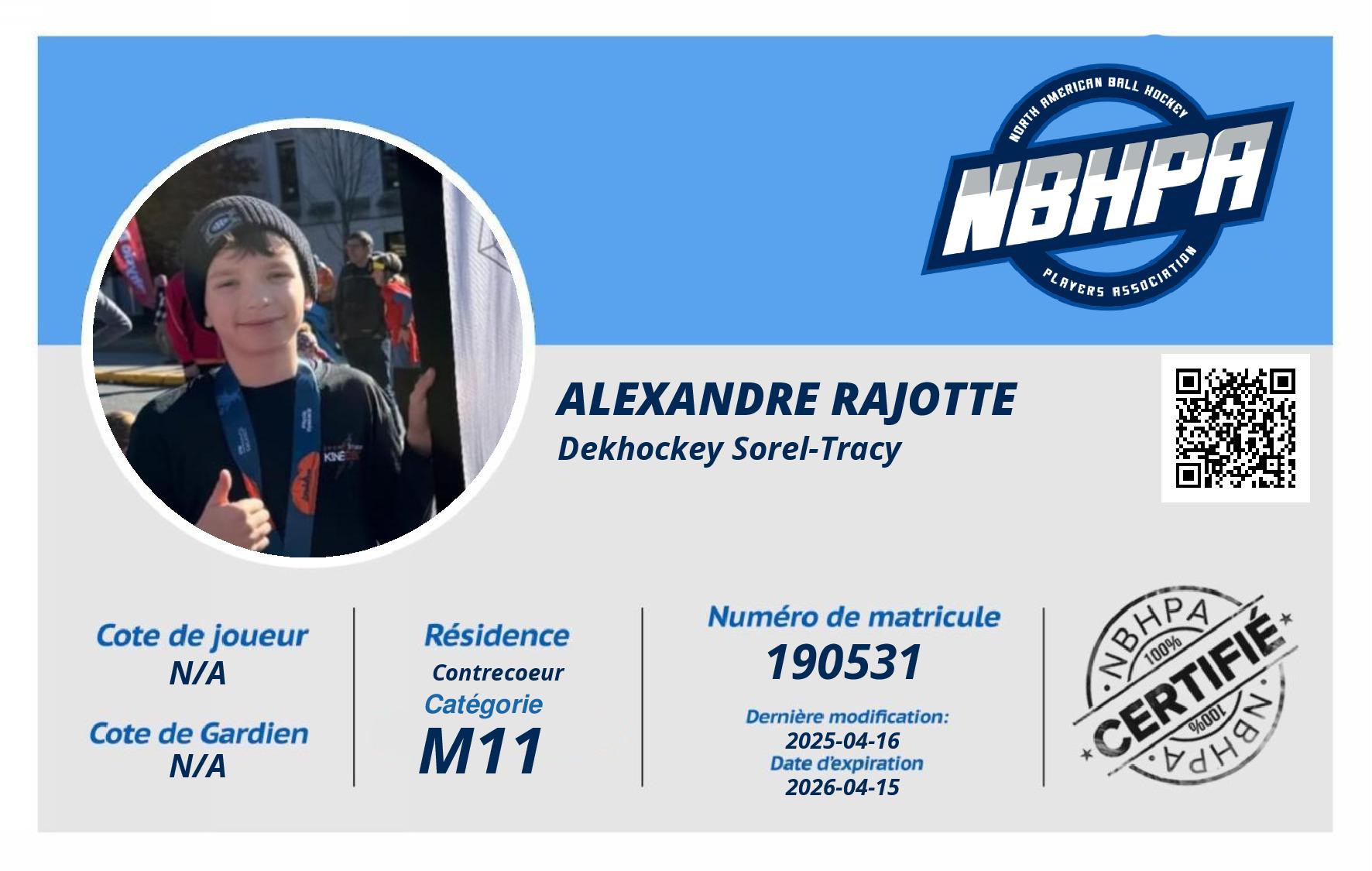 Alexandre Rajotte