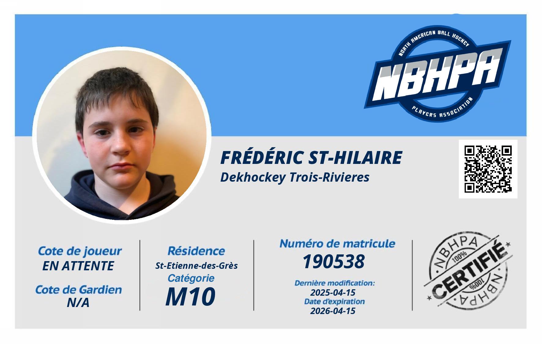 Frédéric St-Hilaire