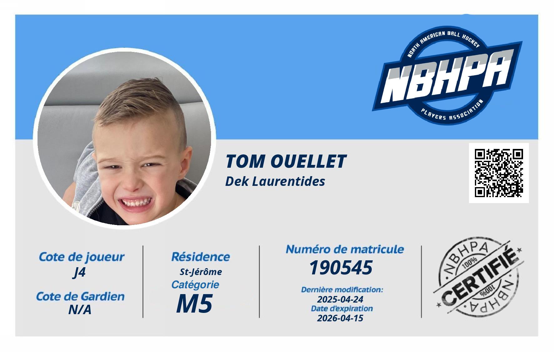Tom Ouellet