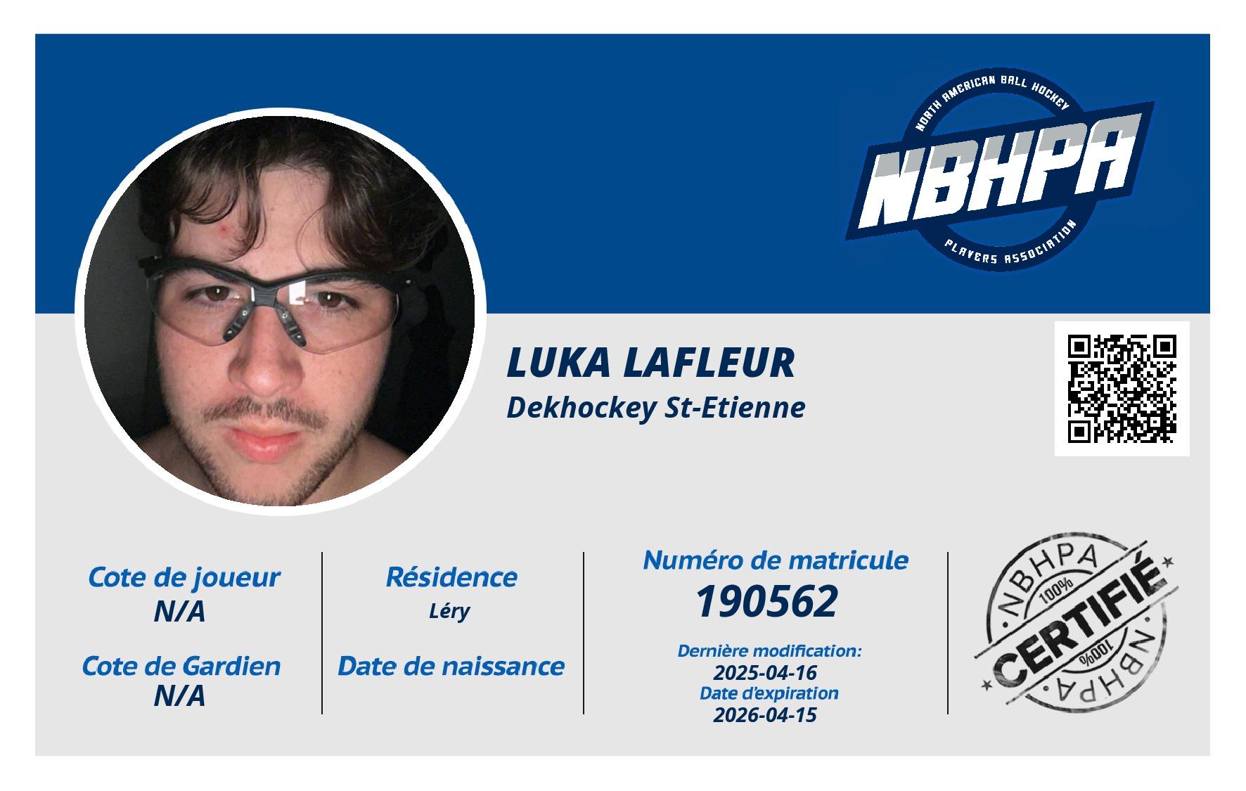Luka Lafleur