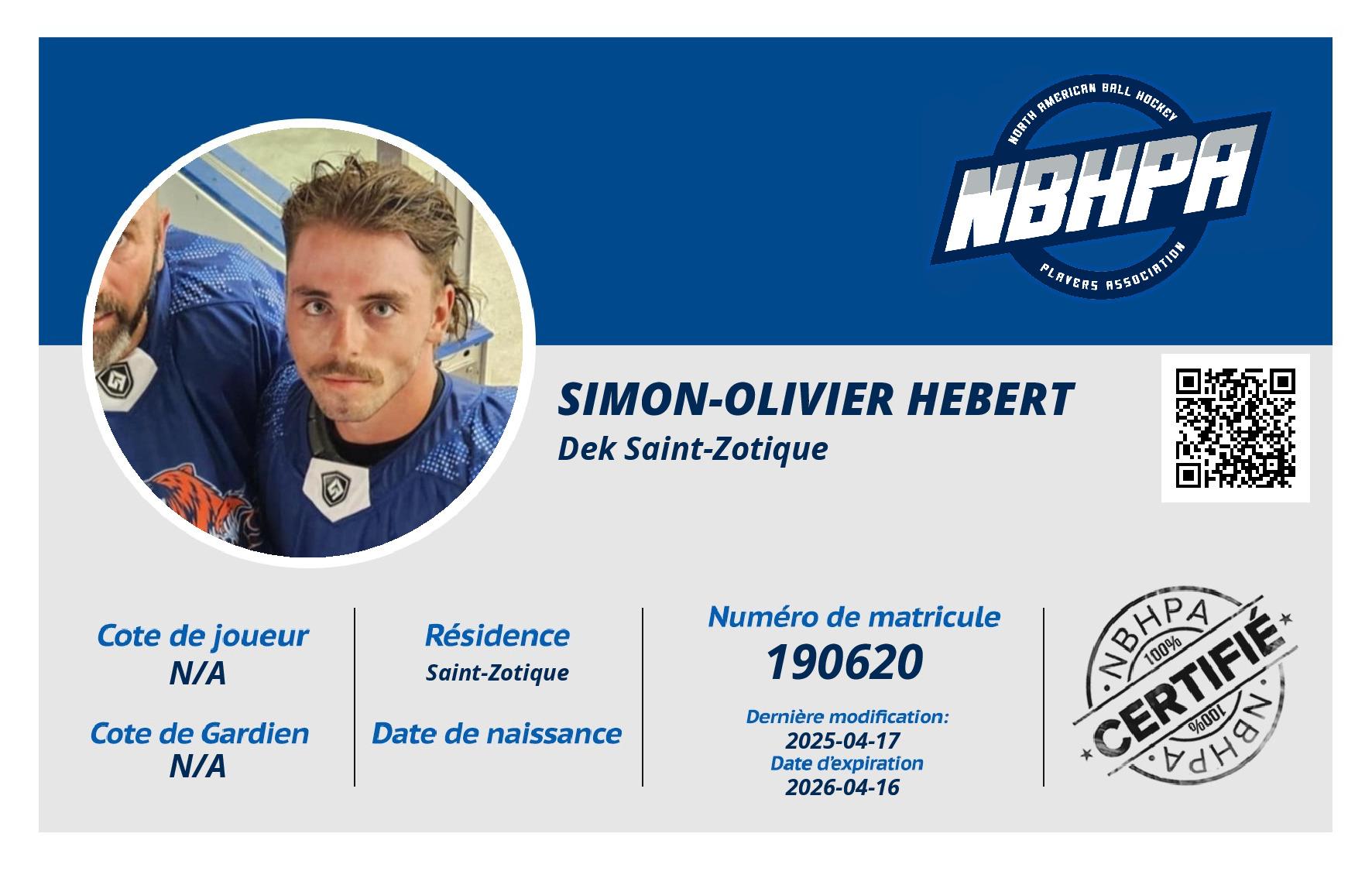 Simon-Olivier Hebert
