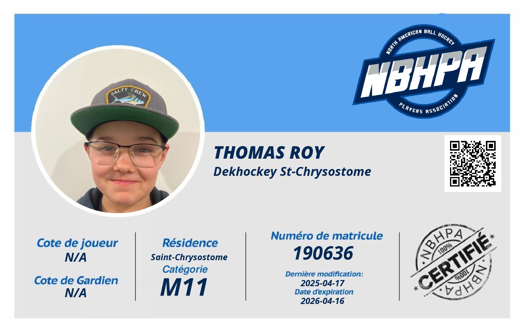 Thomas Roy