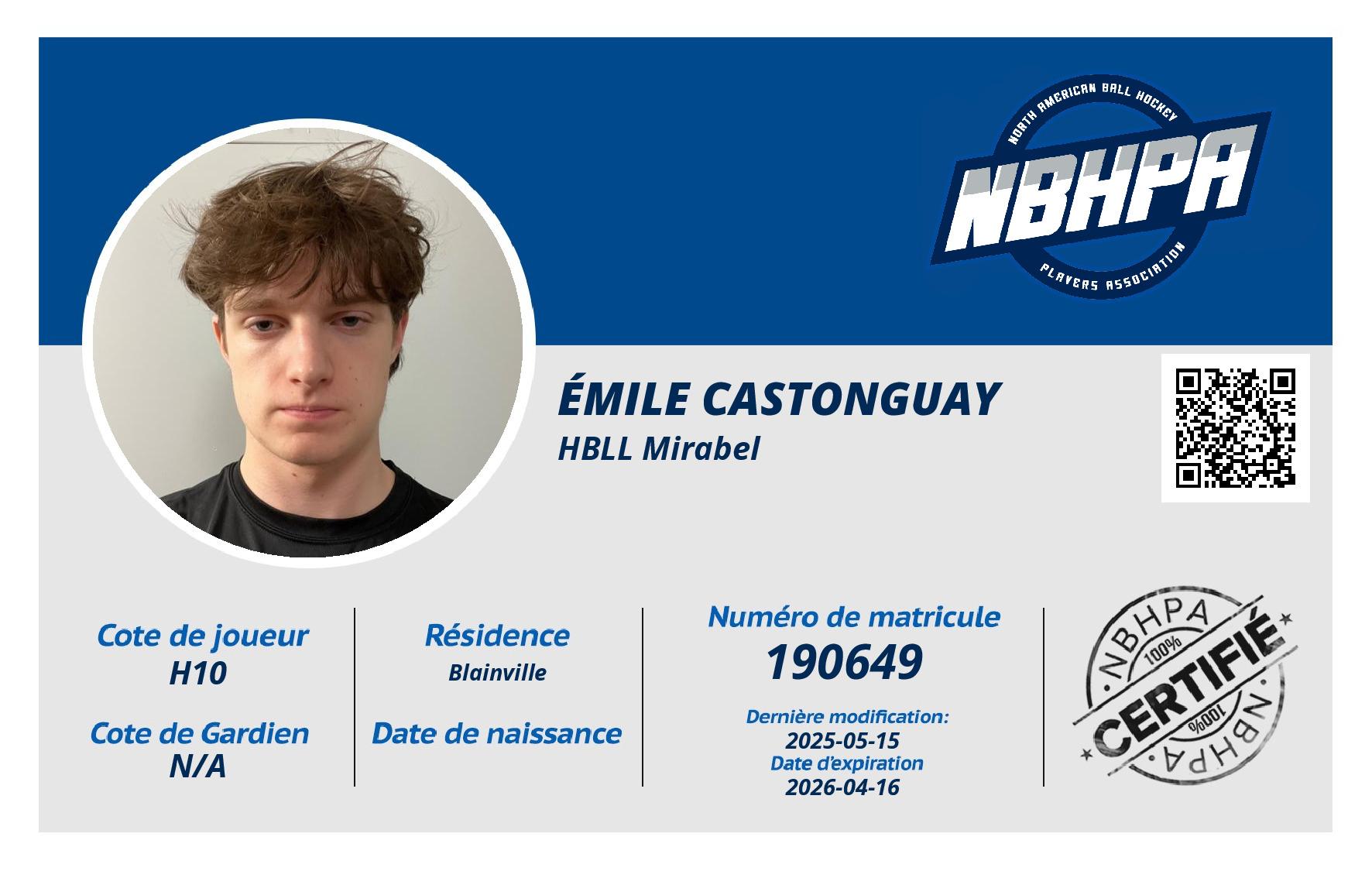 Émile Castonguay 