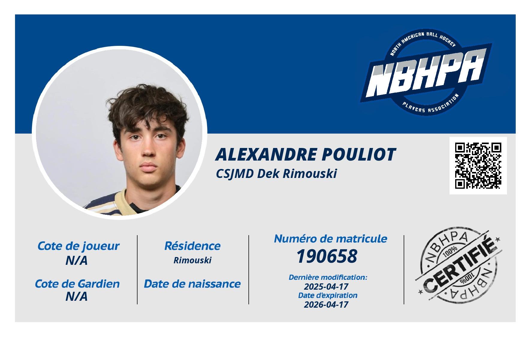 Alexandre Pouliot