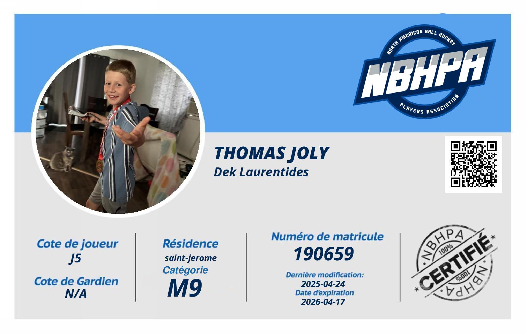 Thomas Joly