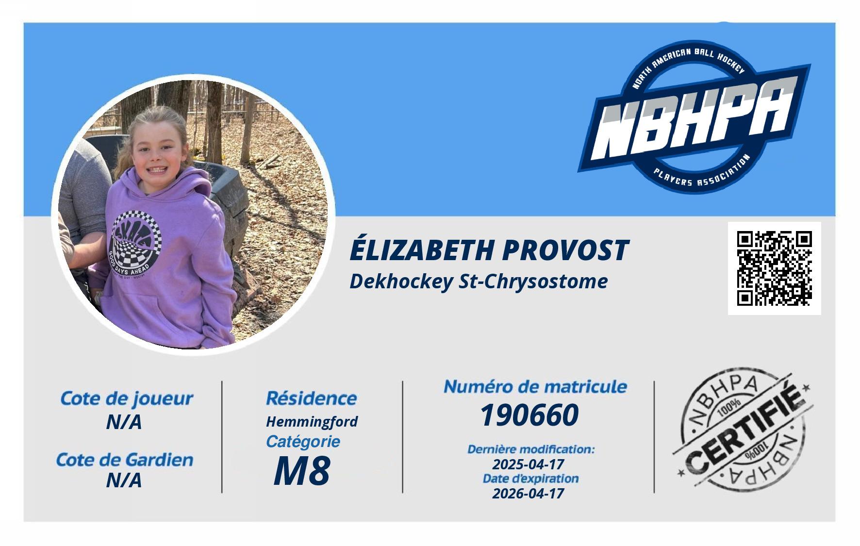 Élizabeth Provost