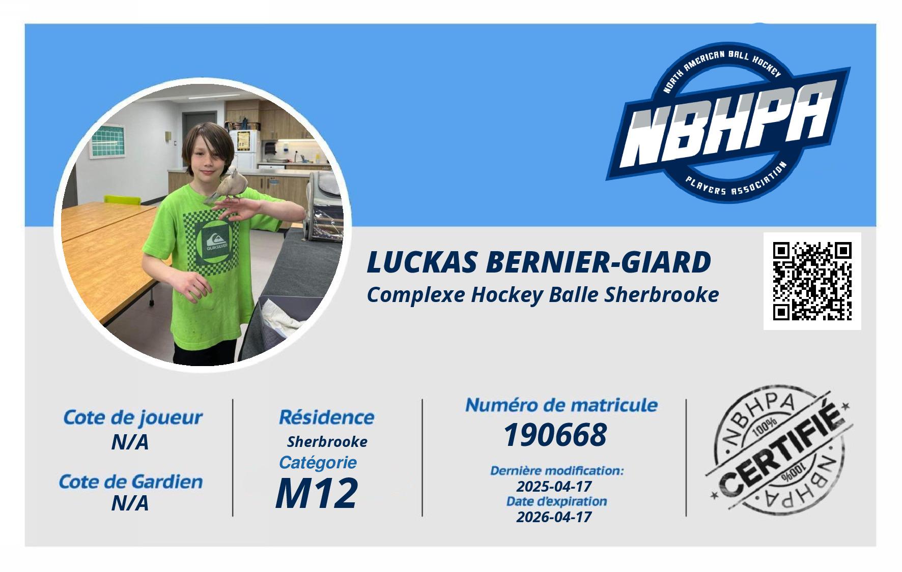 Luckas Bernier-Giard