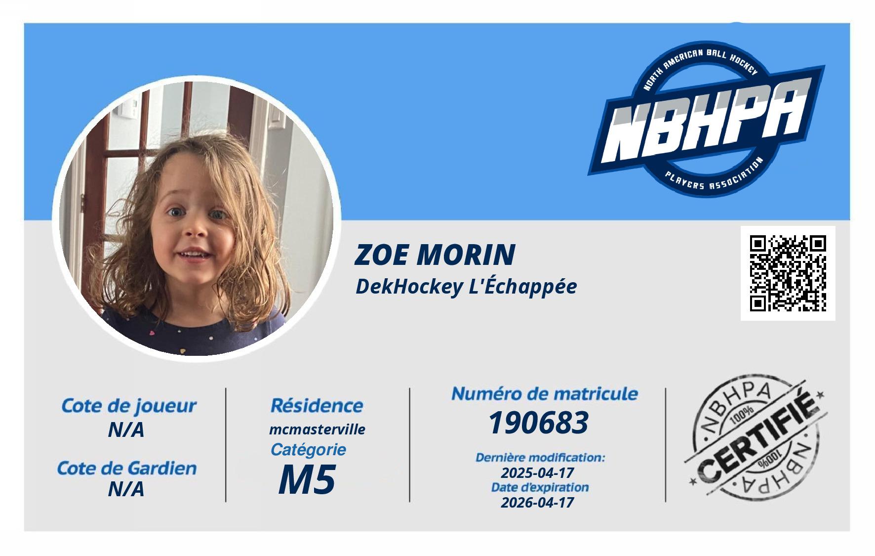 Zoe Morin