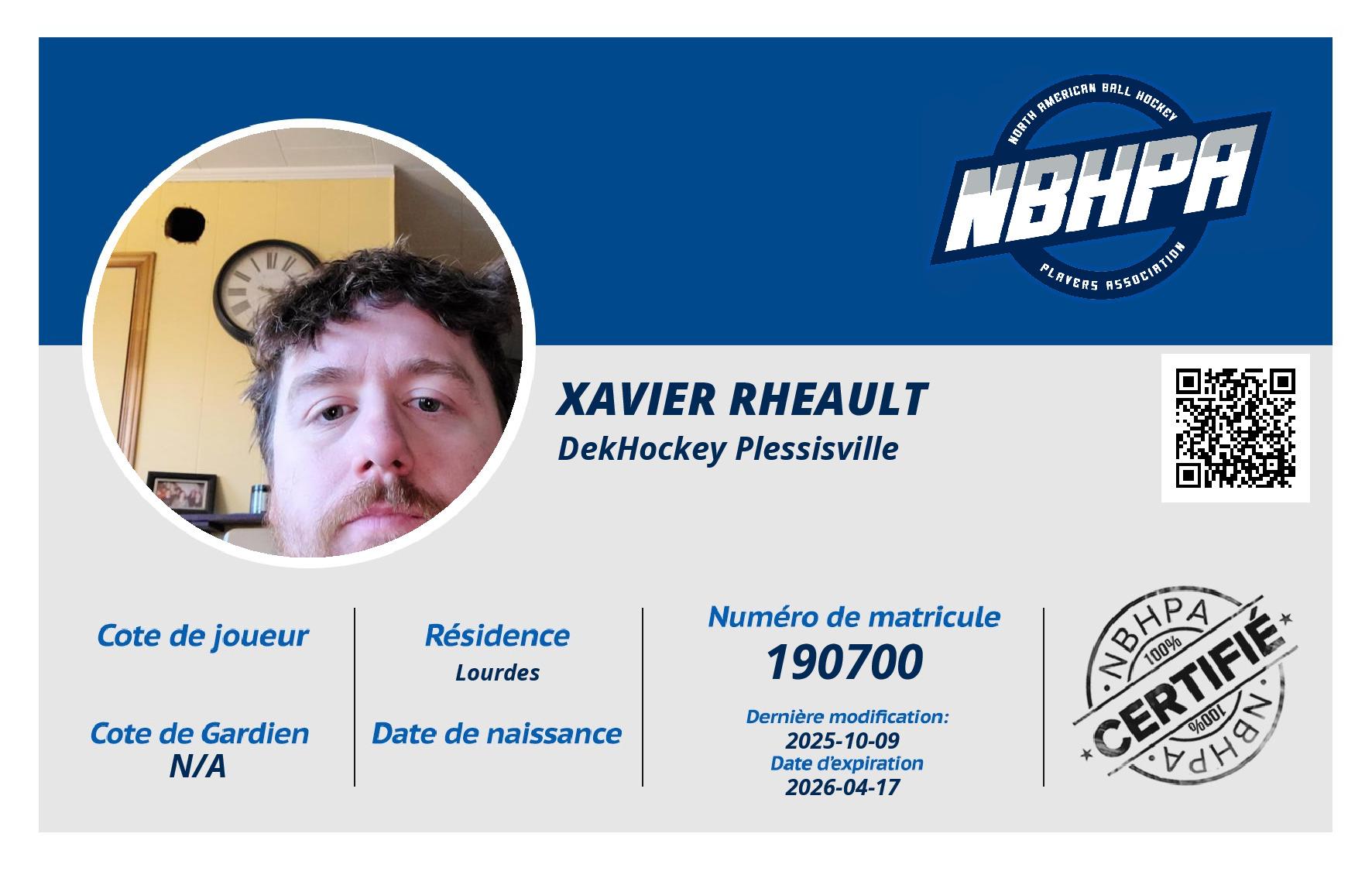 Xavier Rheault