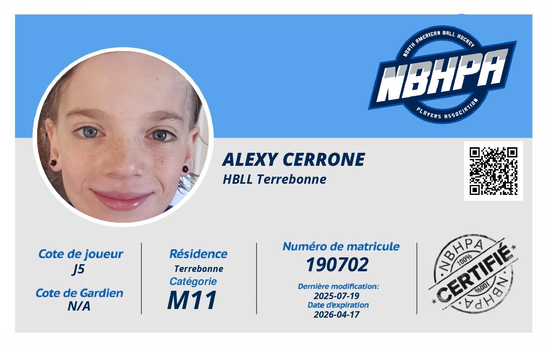 Alexy Cerrone