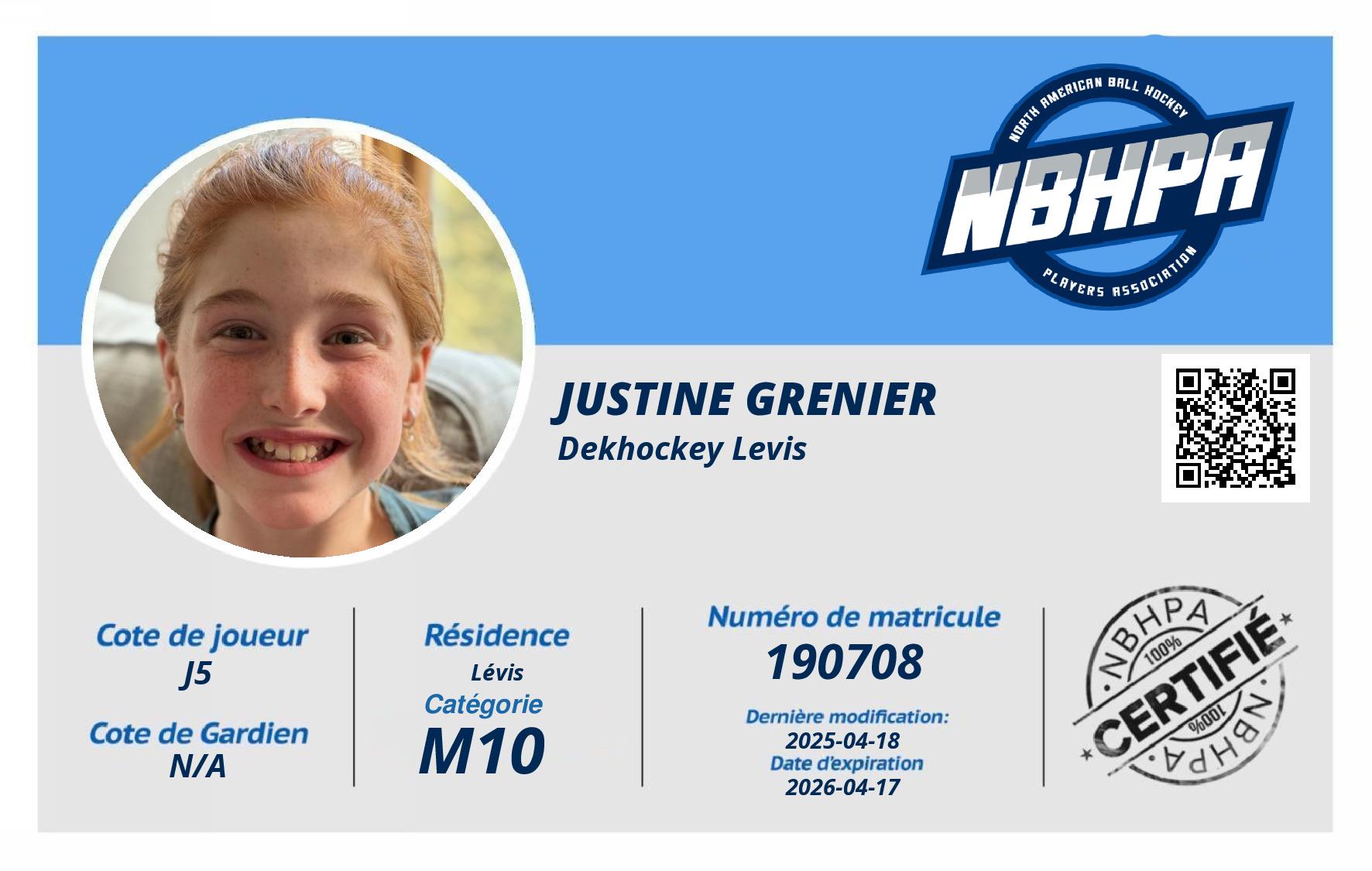 Justine Grenier