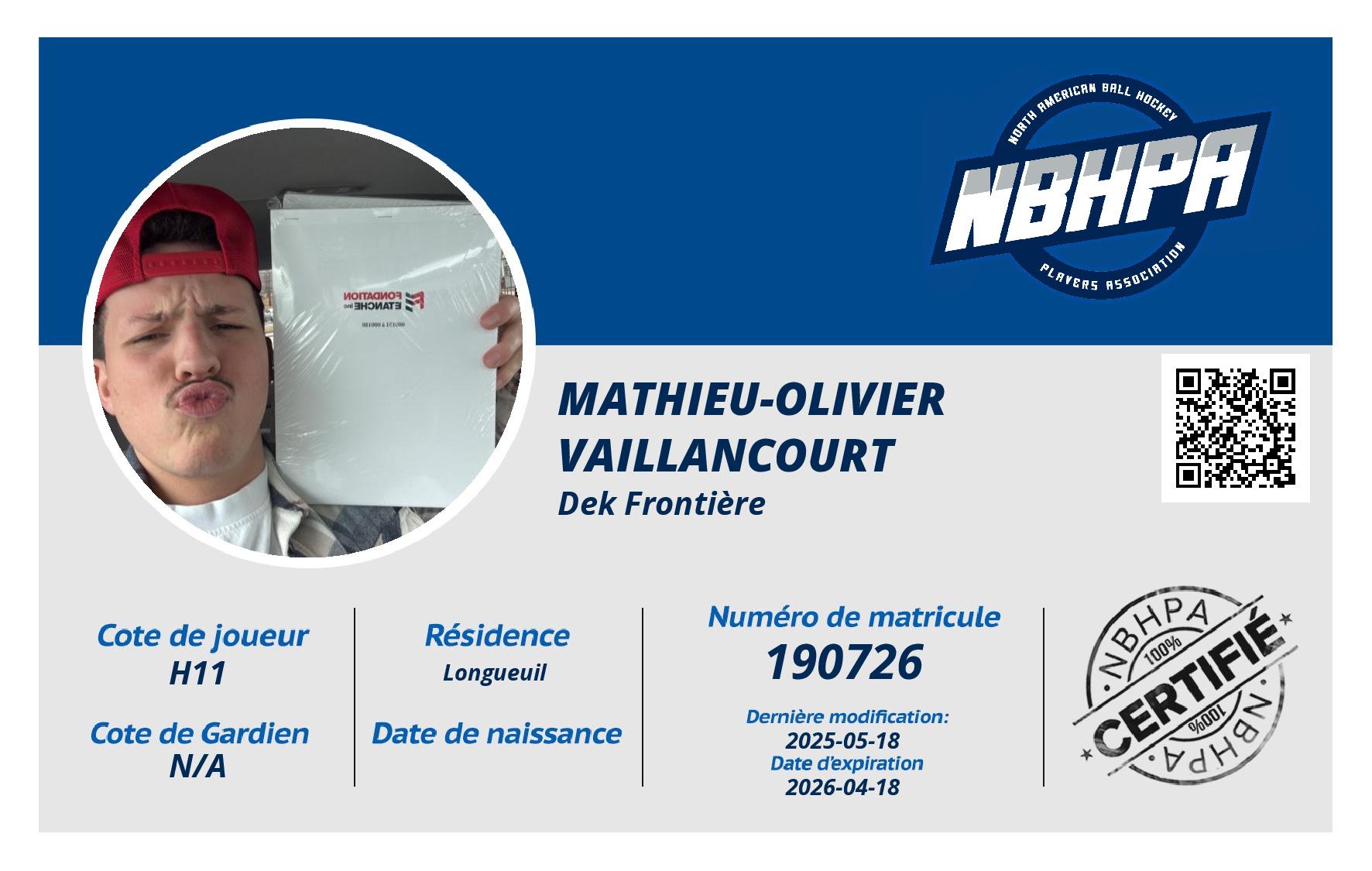 Mathieu-Olivier Vaillancourt