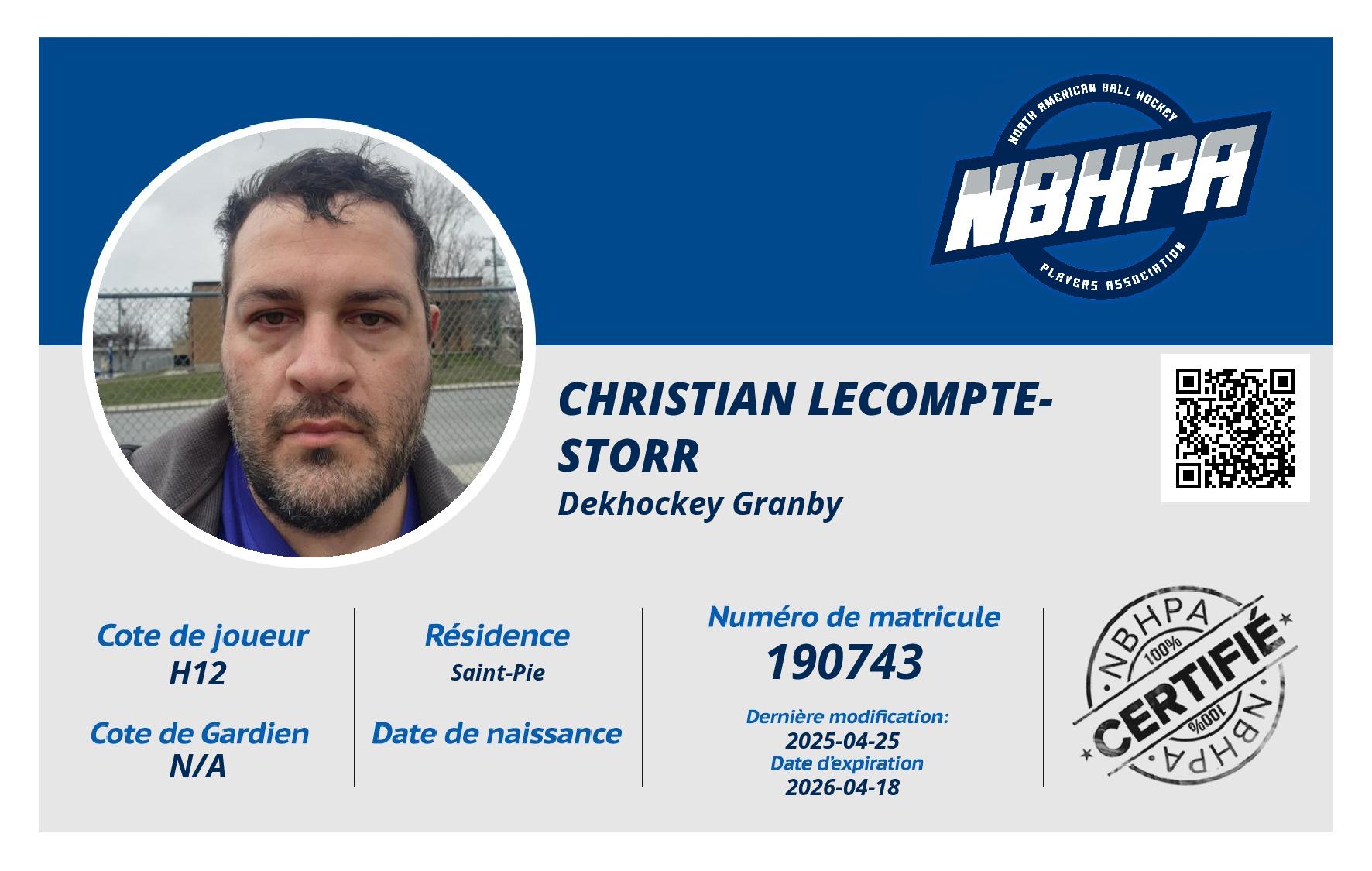 Christian Lecompte-storr