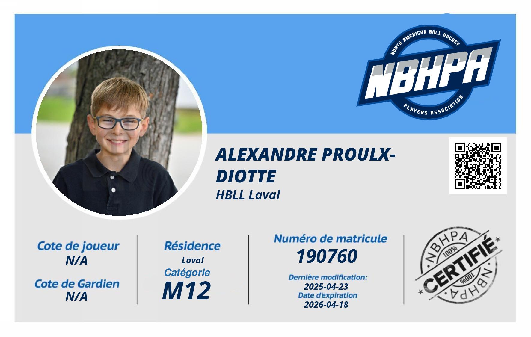 Alexandre Proulx-Diotte