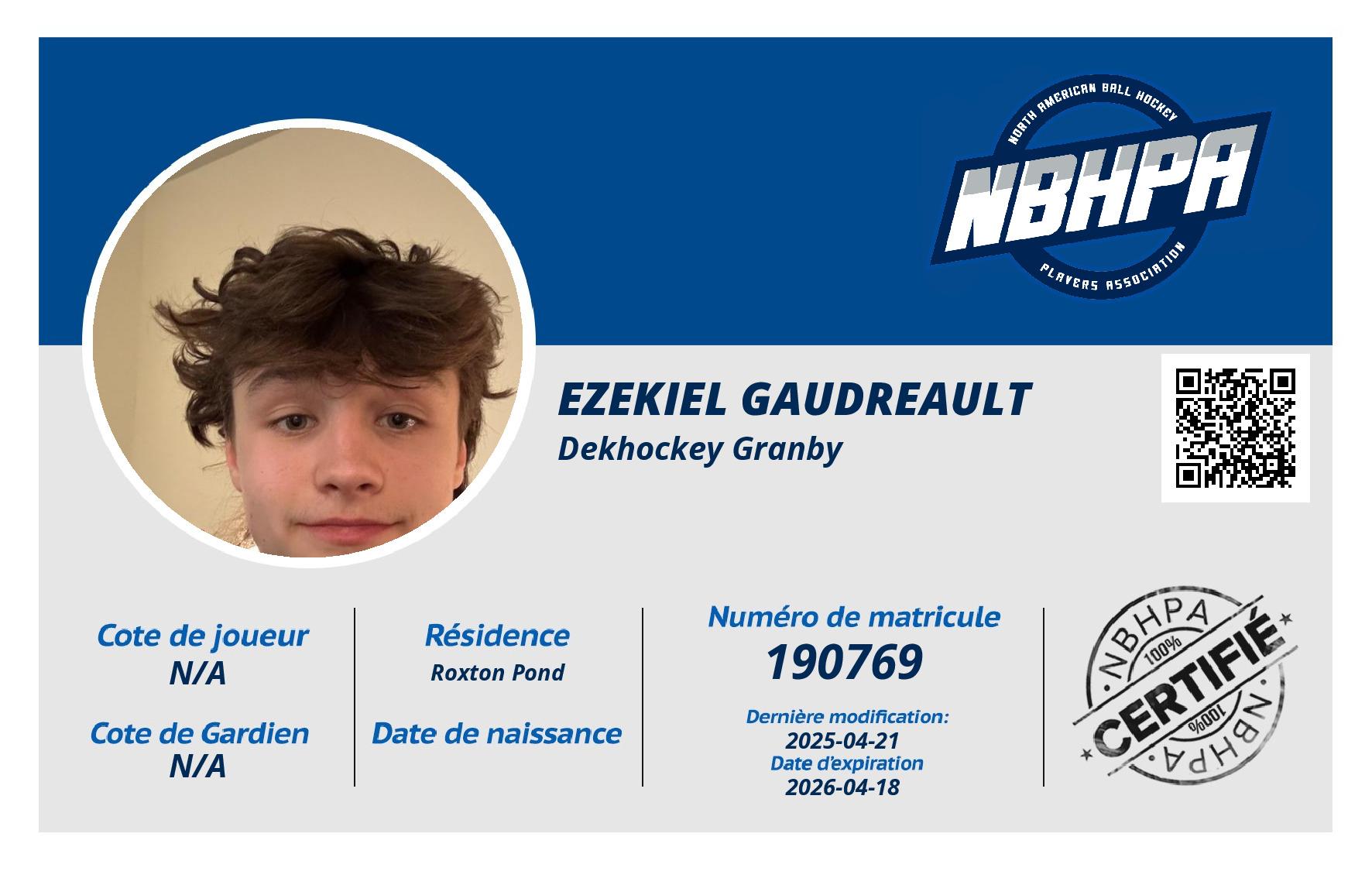 Ezekiel Gaudreault