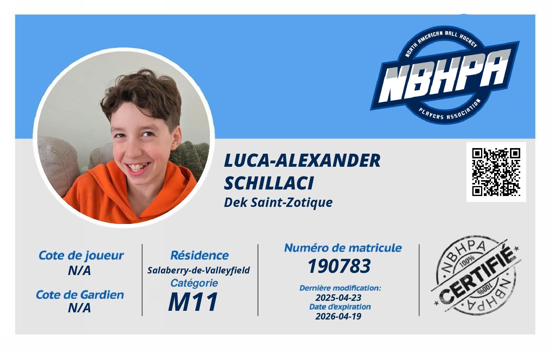 Luca-Alexander  Schillaci 