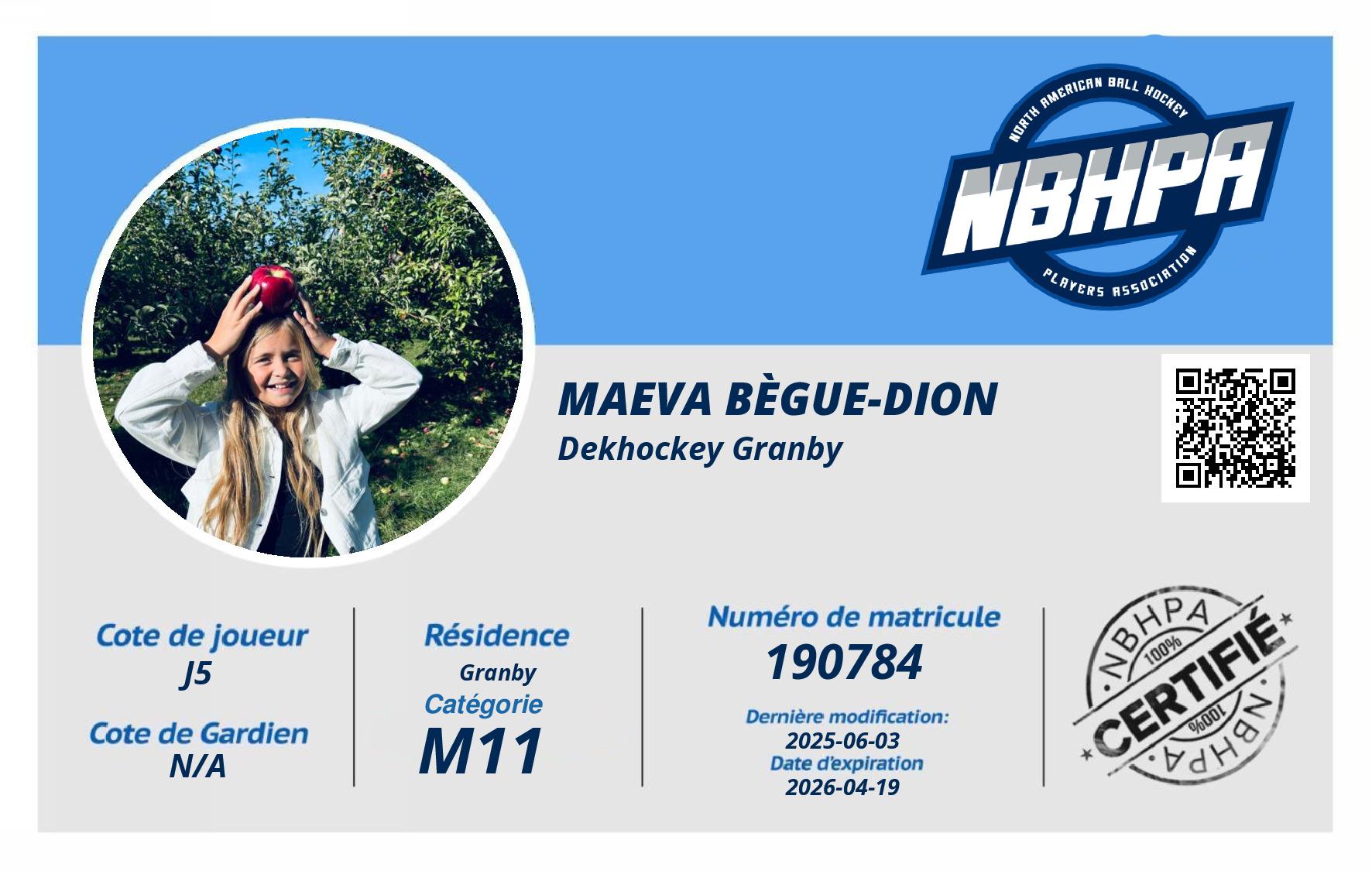 Maeva Bègue-Dion