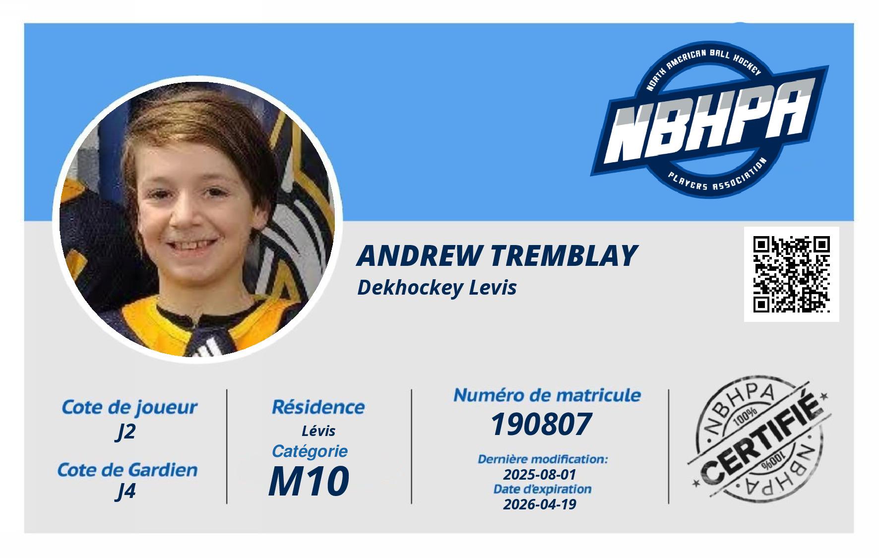 Andrew Tremblay