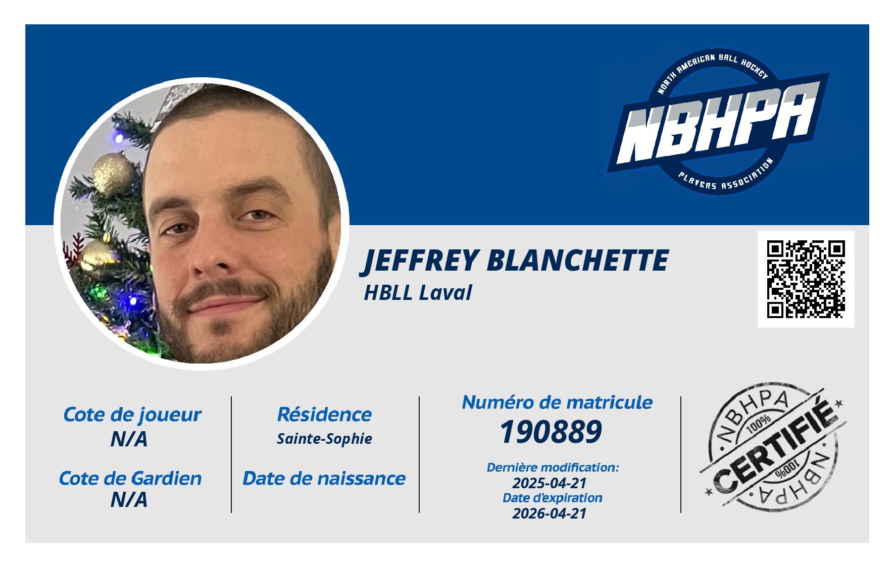 Jeffrey Blanchette