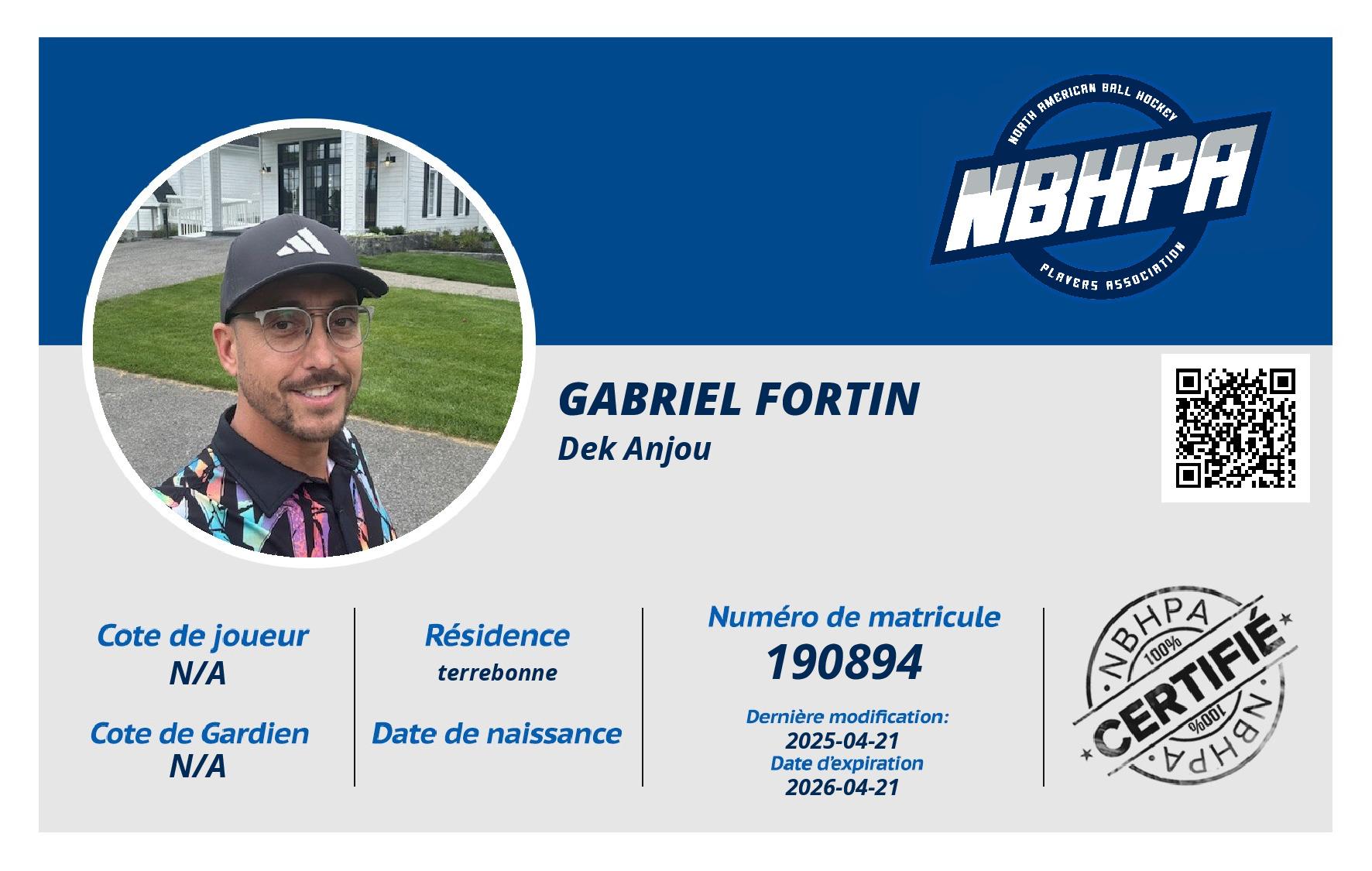 Gabriel Fortin