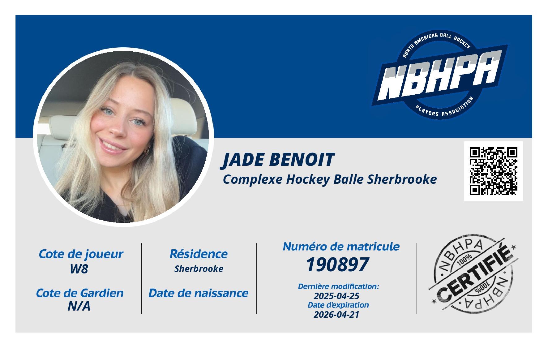 Jade Benoit 