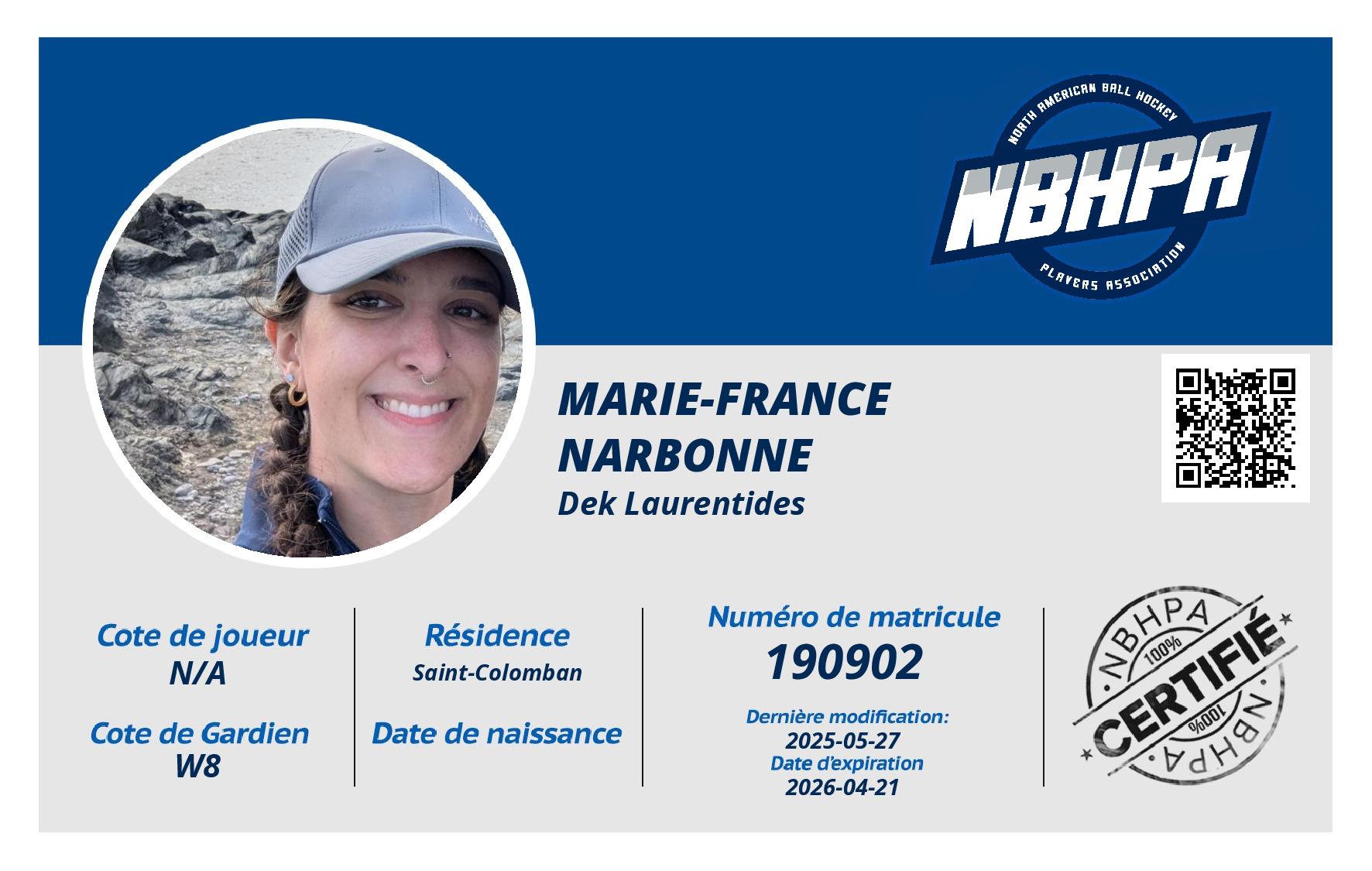 Marie-France Narbonne