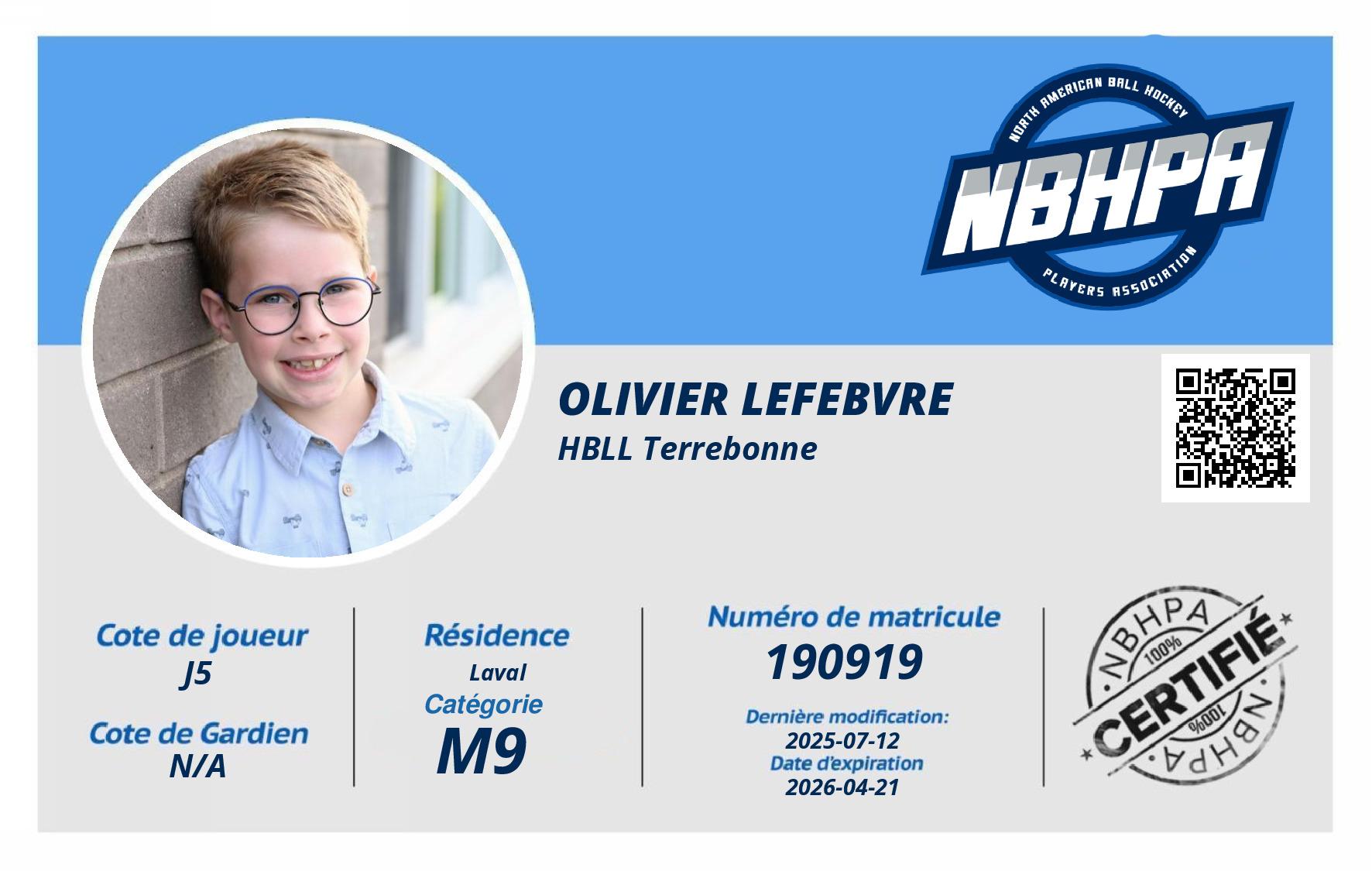 Olivier Lefebvre