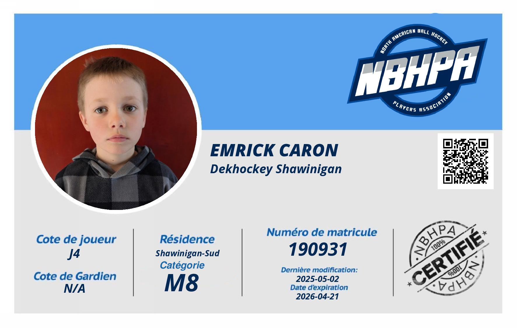 Emrick Caron