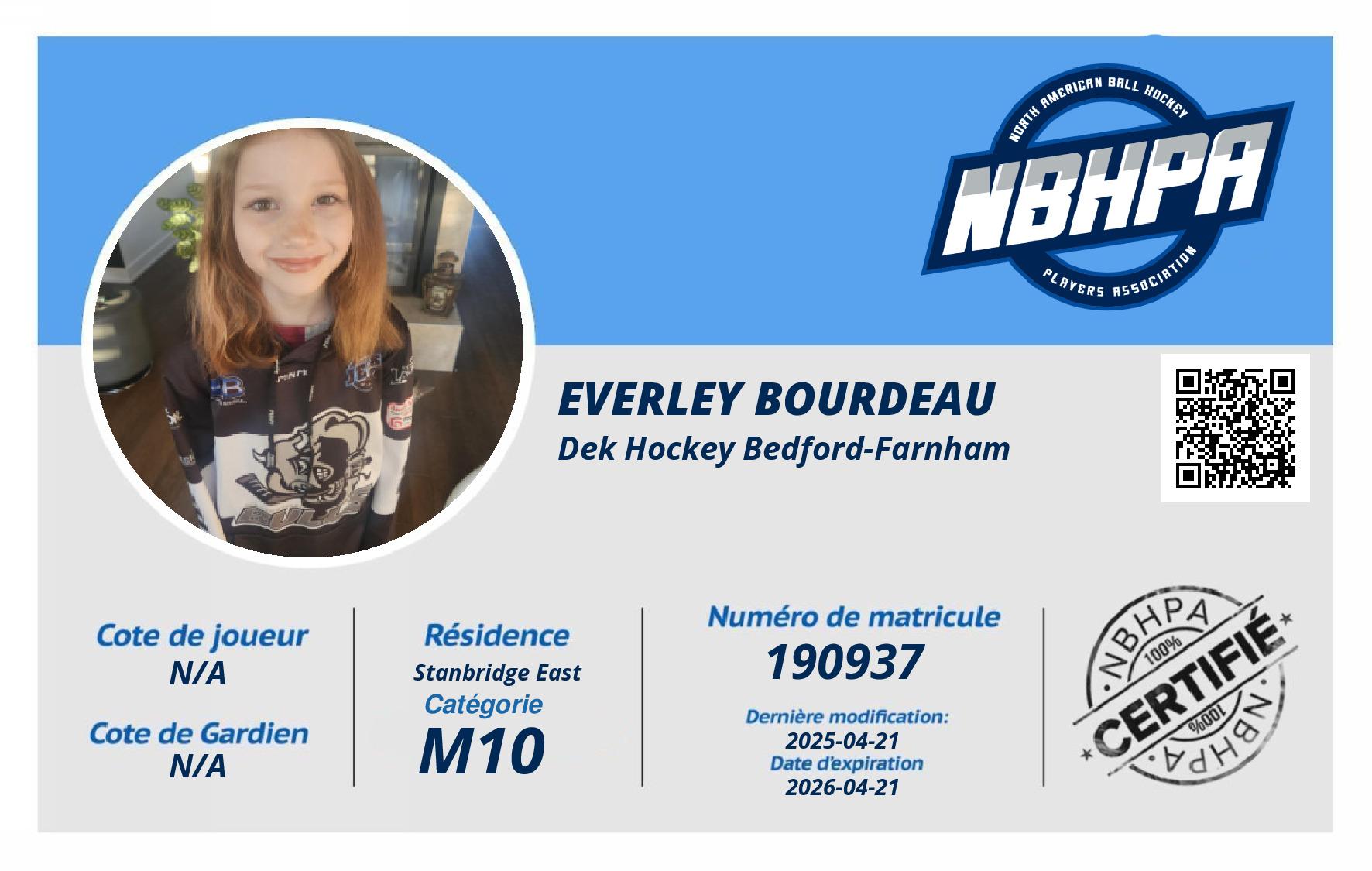 Everley Bourdeau 
