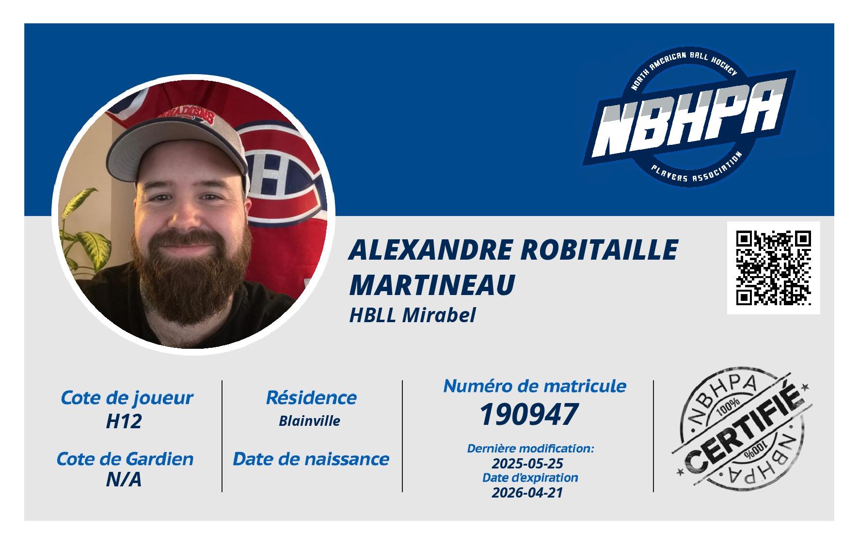 Alexandre Robitaille Martineau