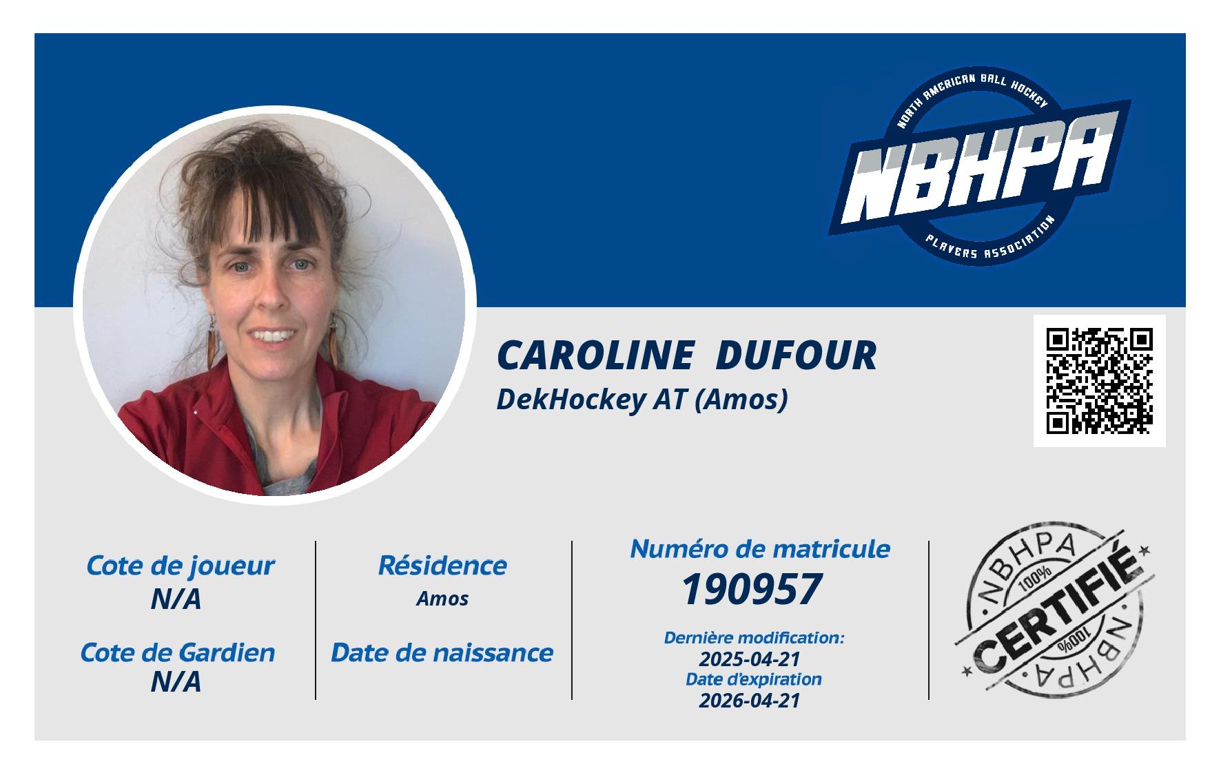 Caroline  Dufour