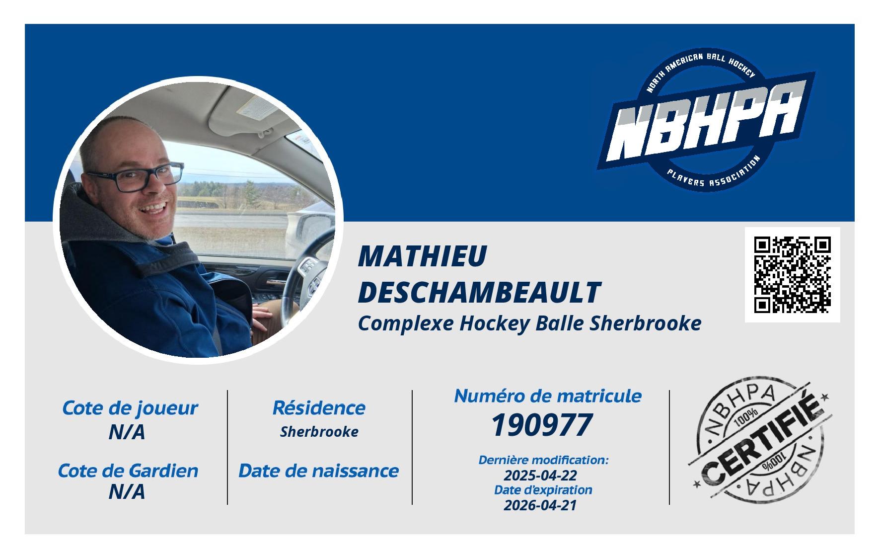 Mathieu Deschambeault