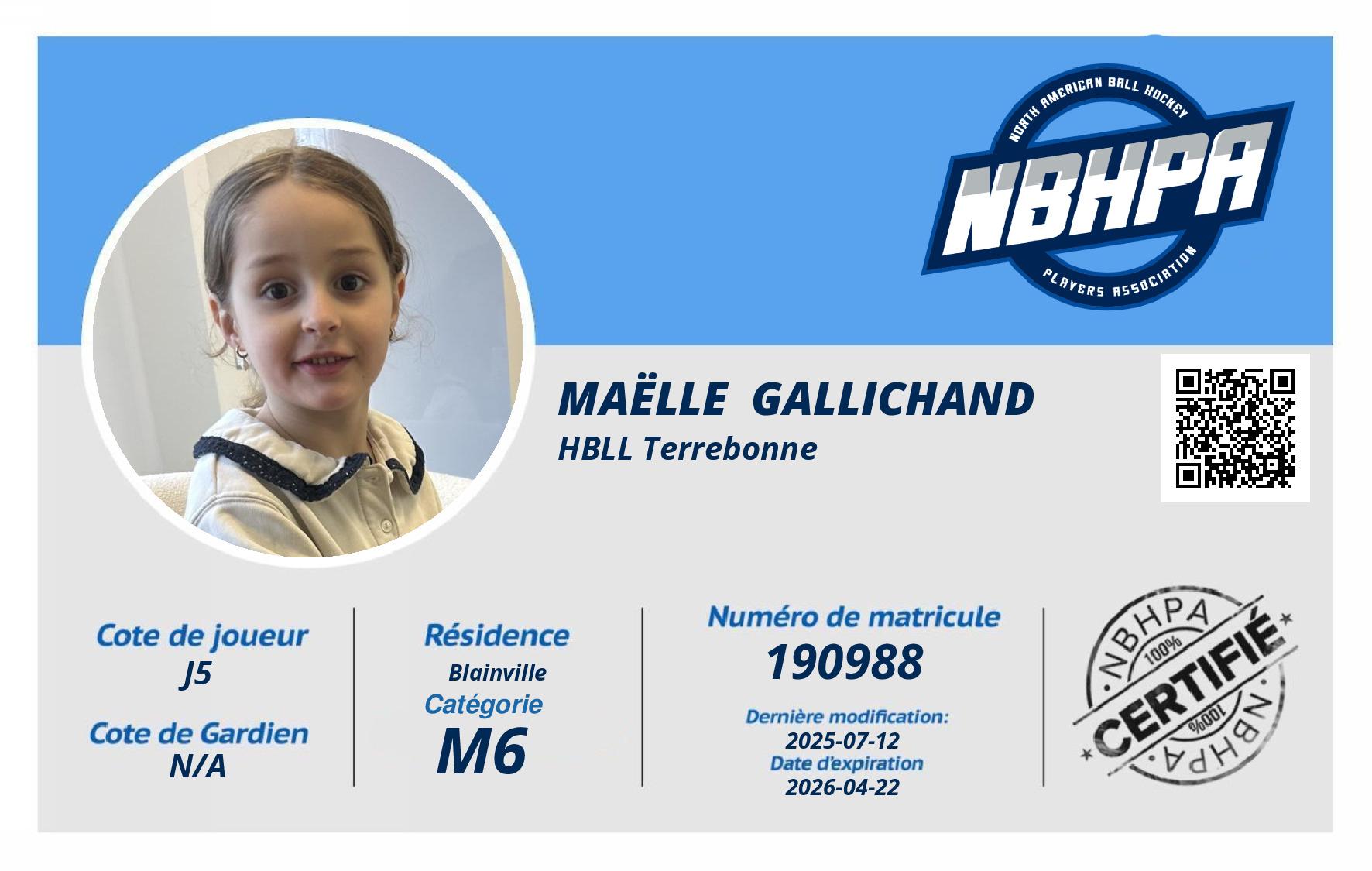 Maëlle  Gallichand
