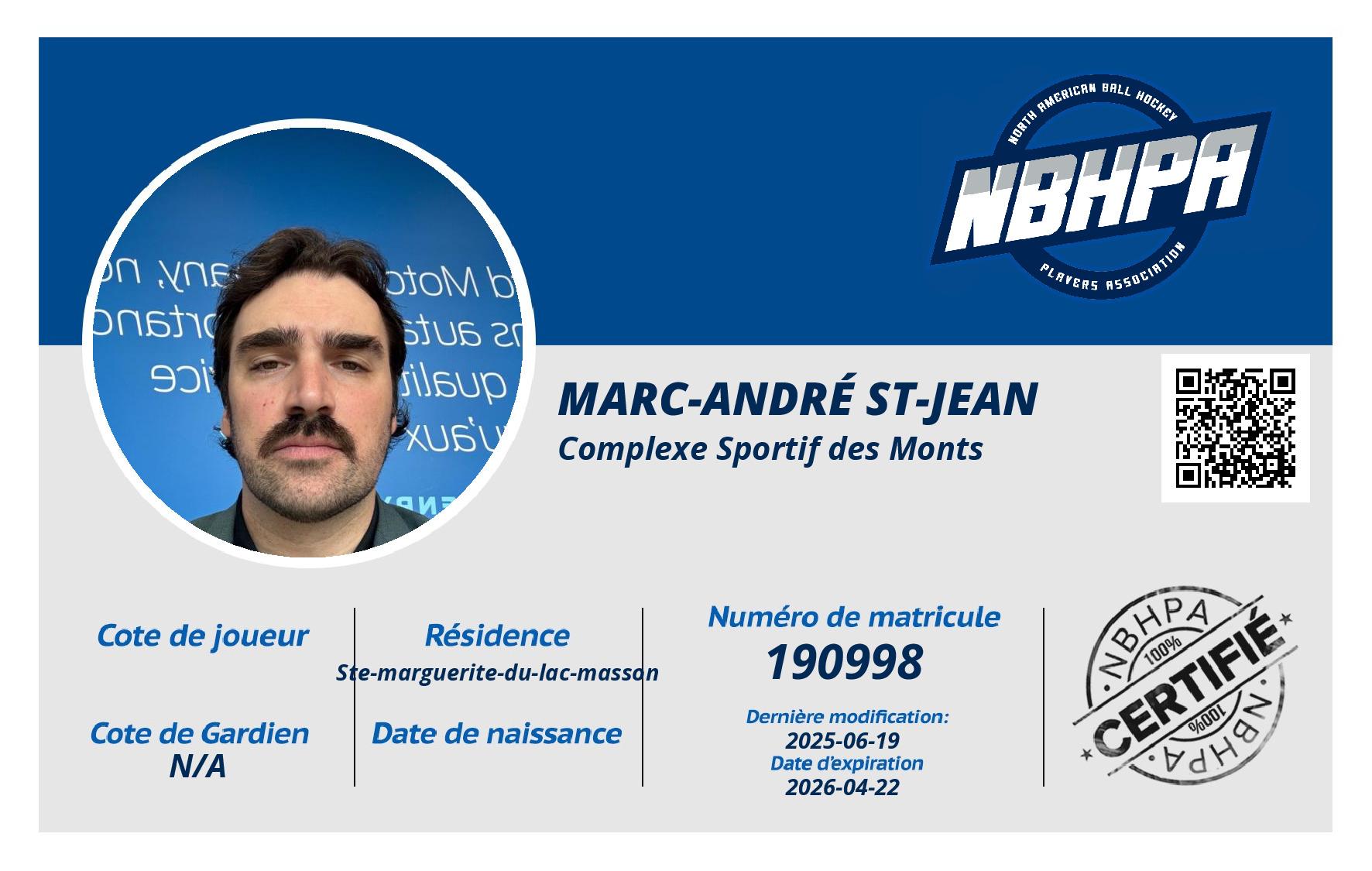 Marc-André St-Jean