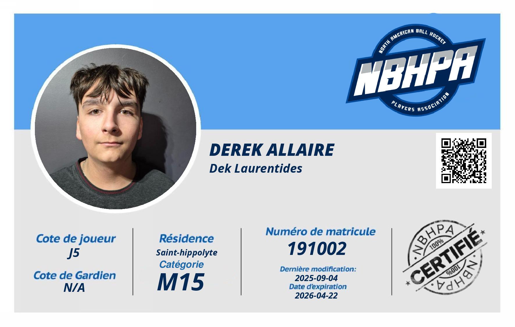Derek Allaire 