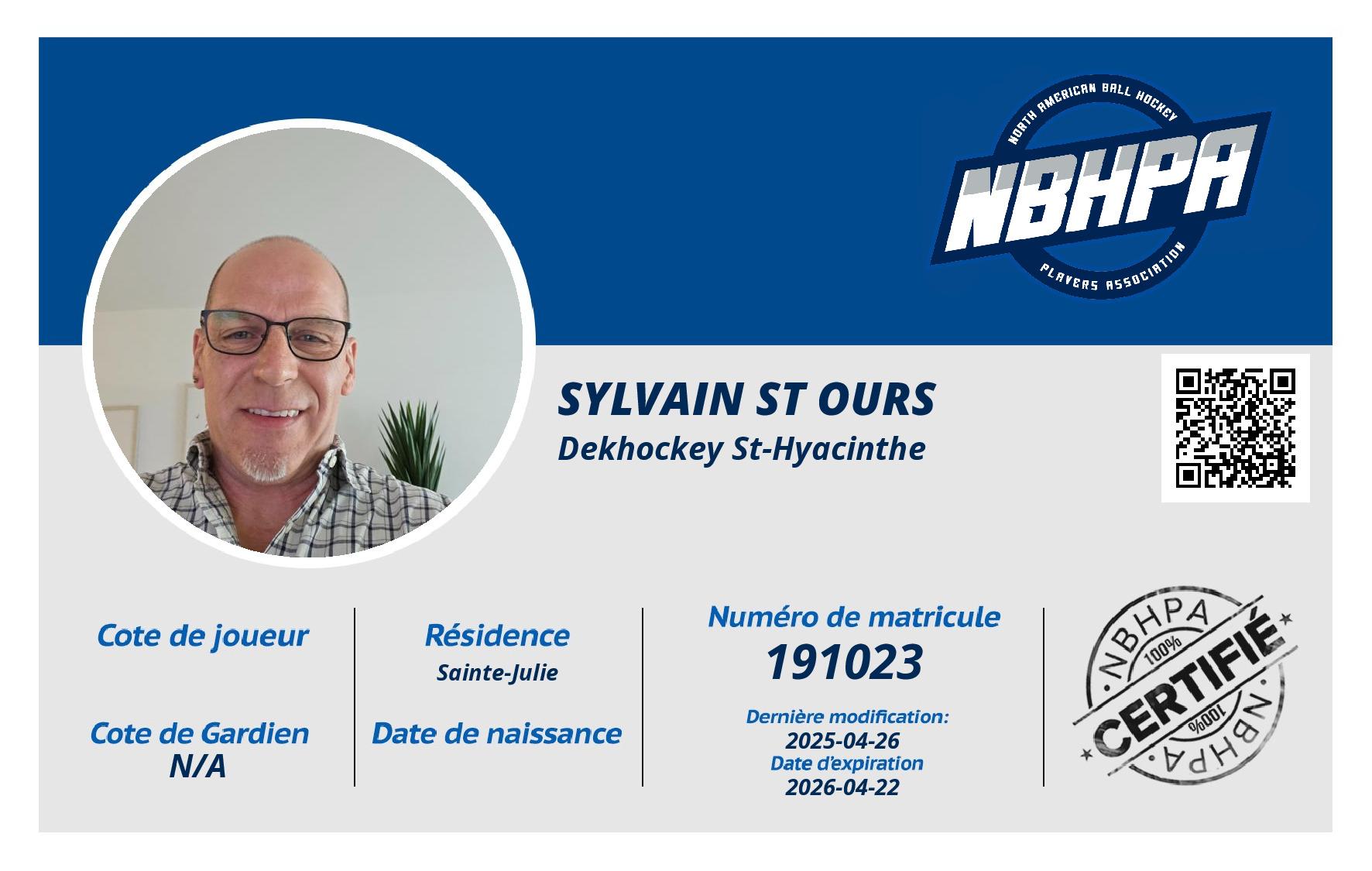 Sylvain St Ours
