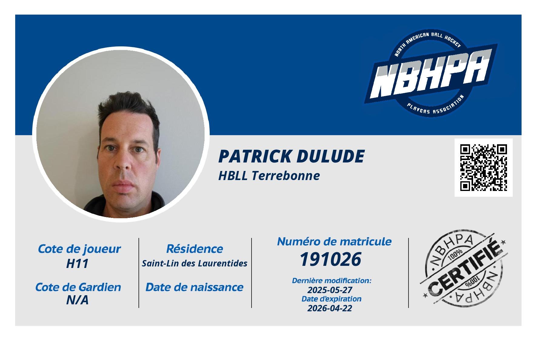 Patrick Dulude