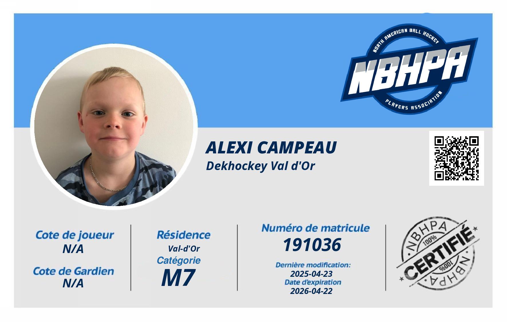 Alexi Campeau