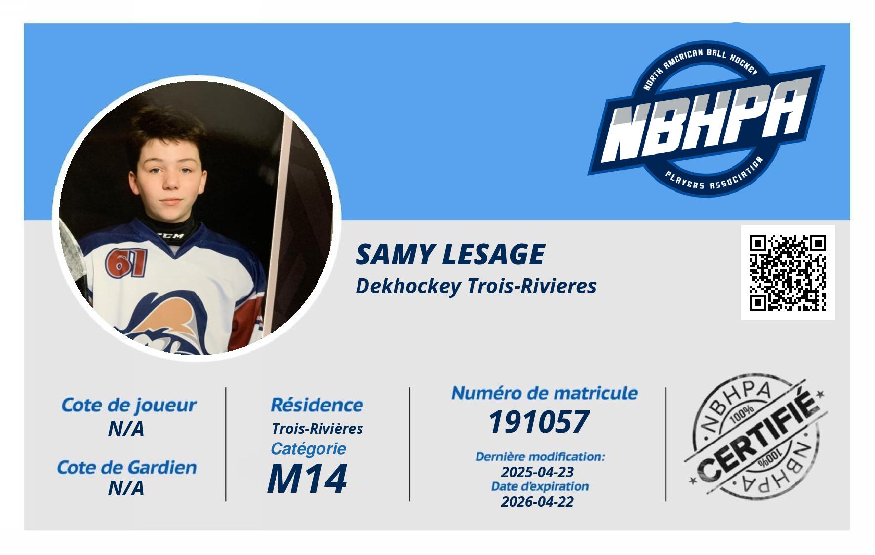 Samy Lesage