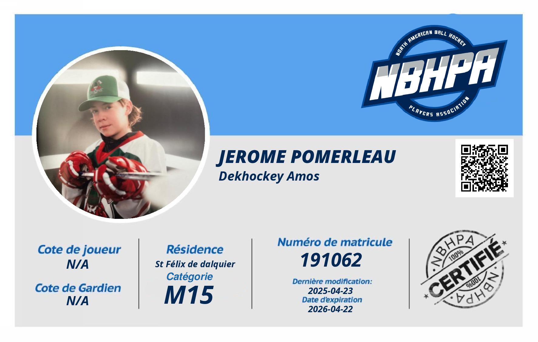 Jerome Pomerleau
