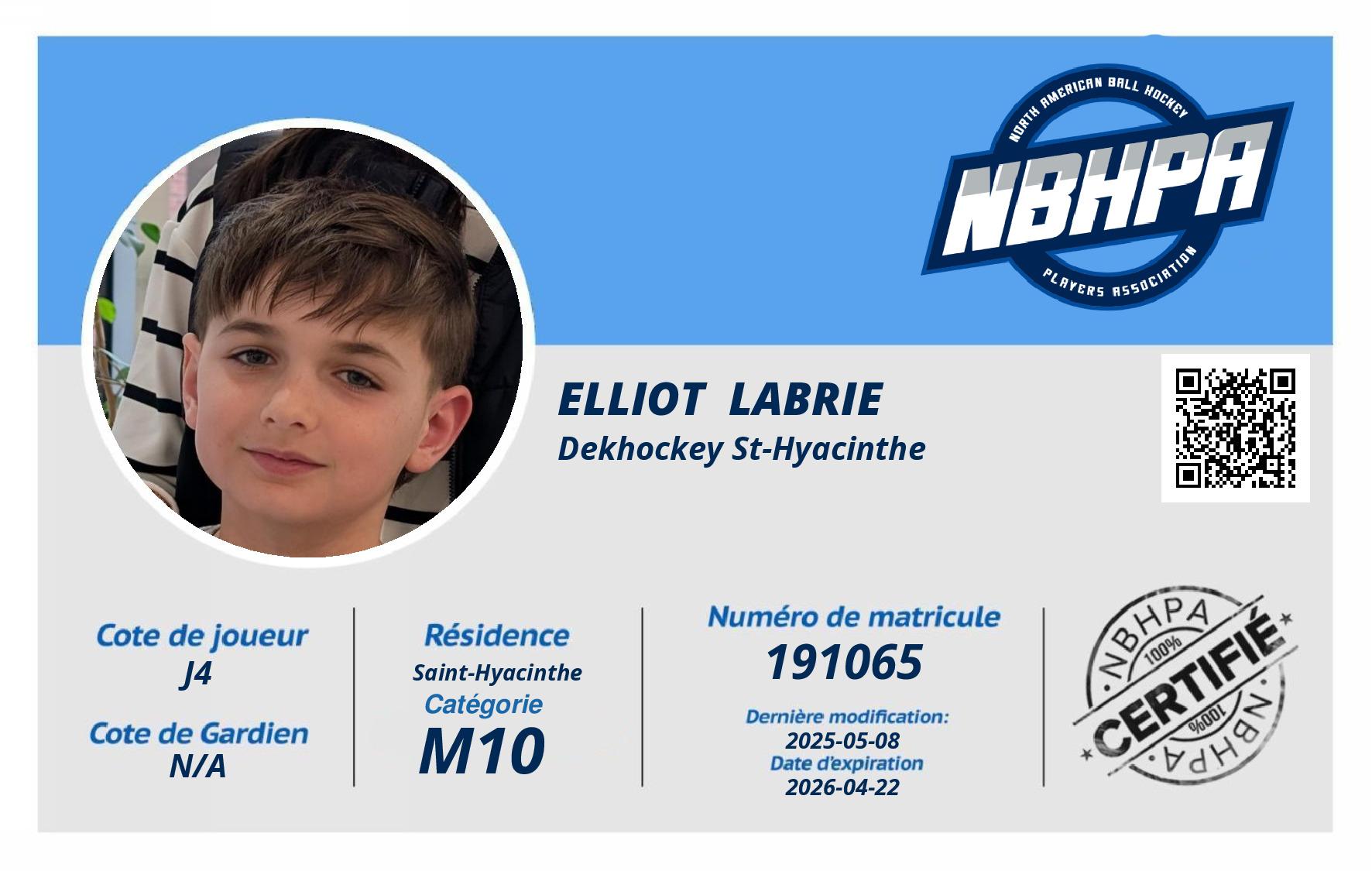 Elliot  Labrie 