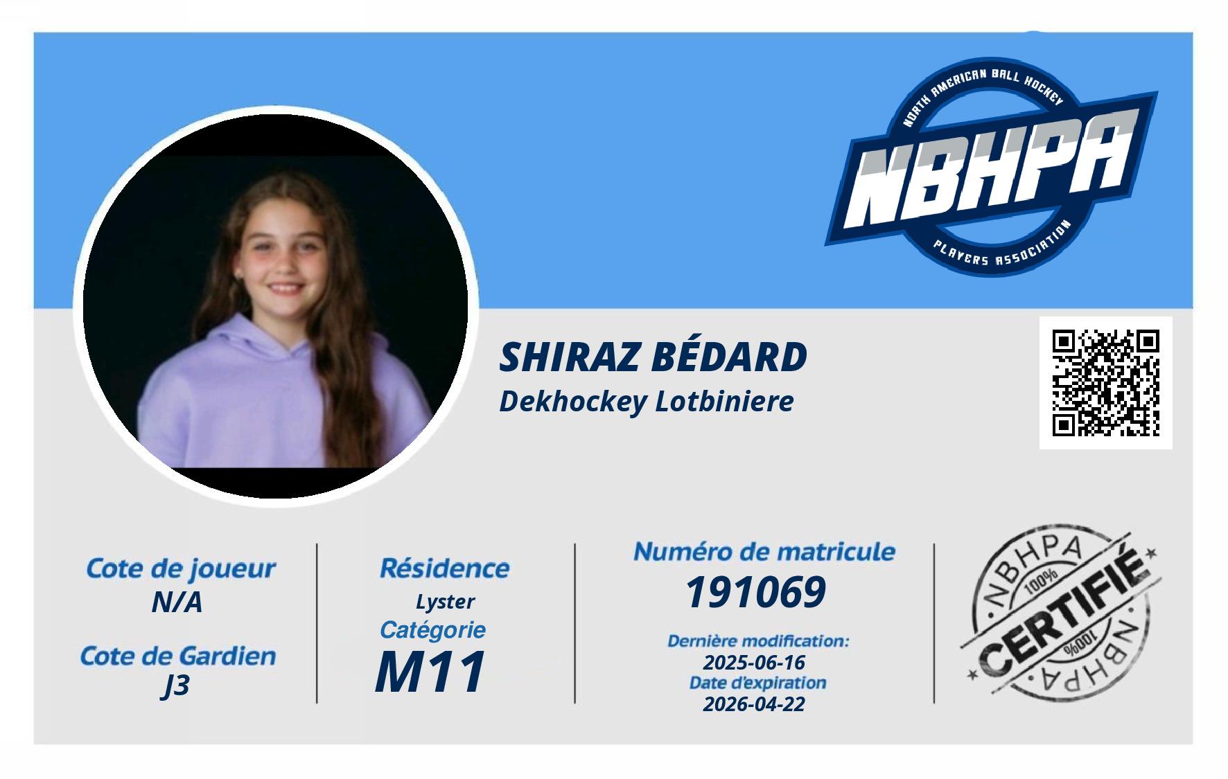 Shiraz Bédard
