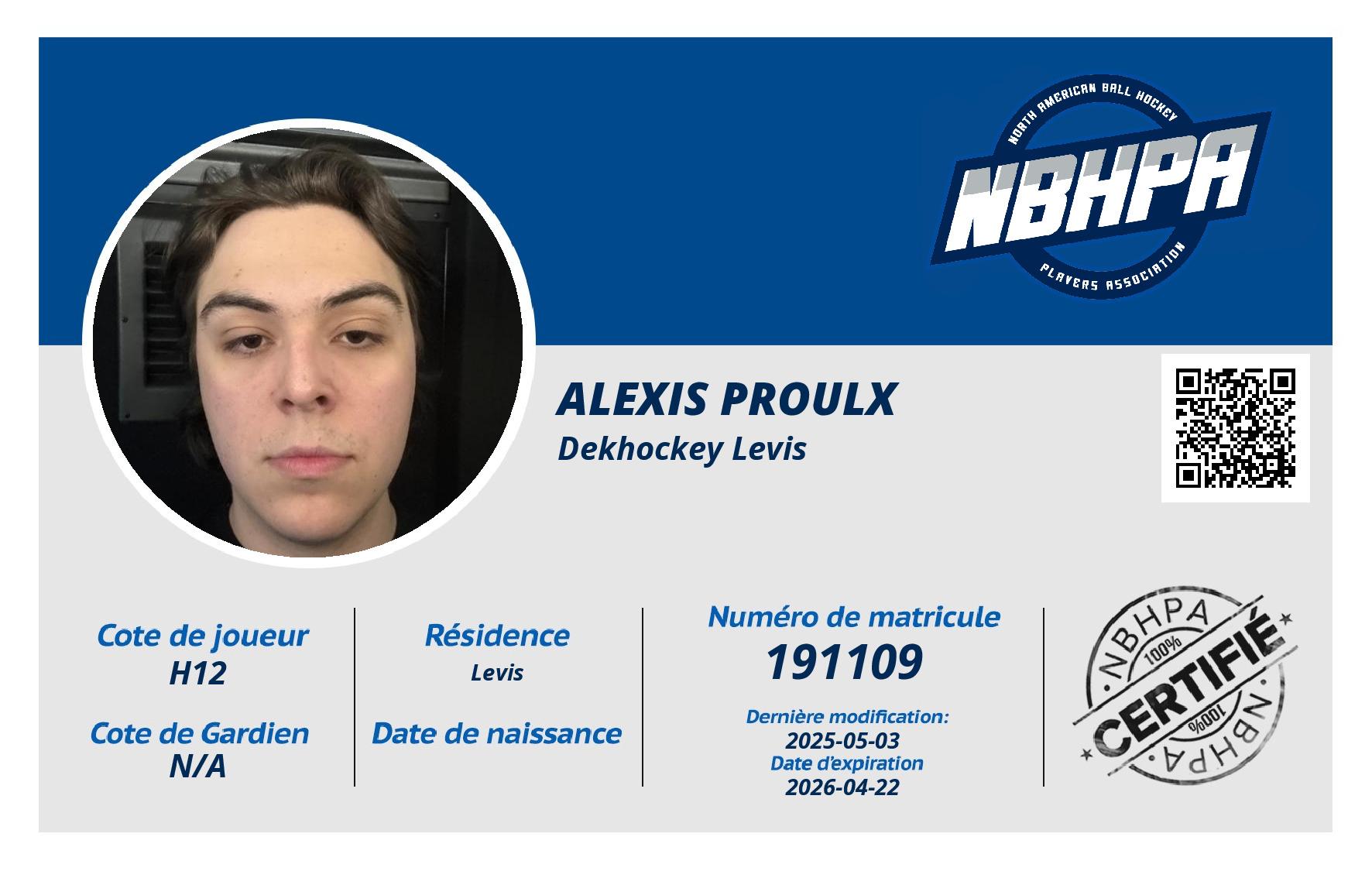 Alexis Proulx