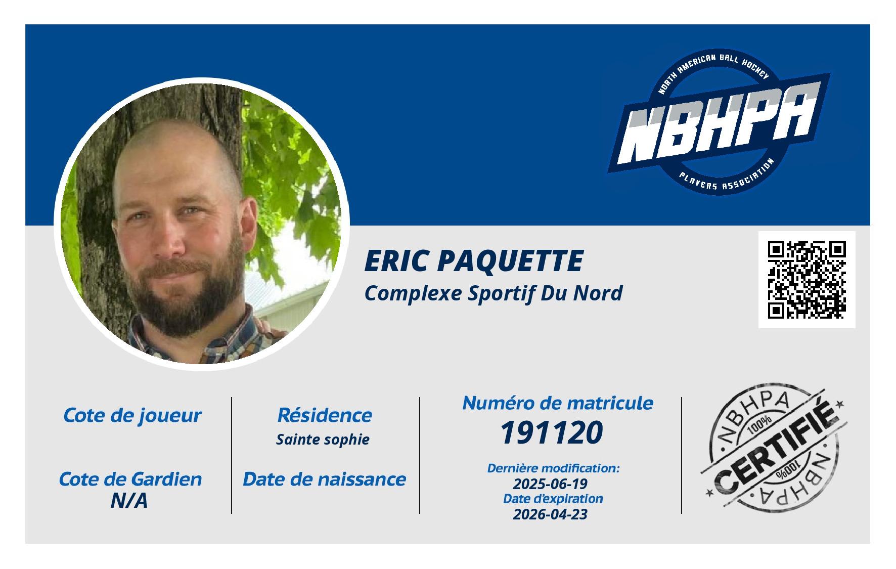 Eric Paquette