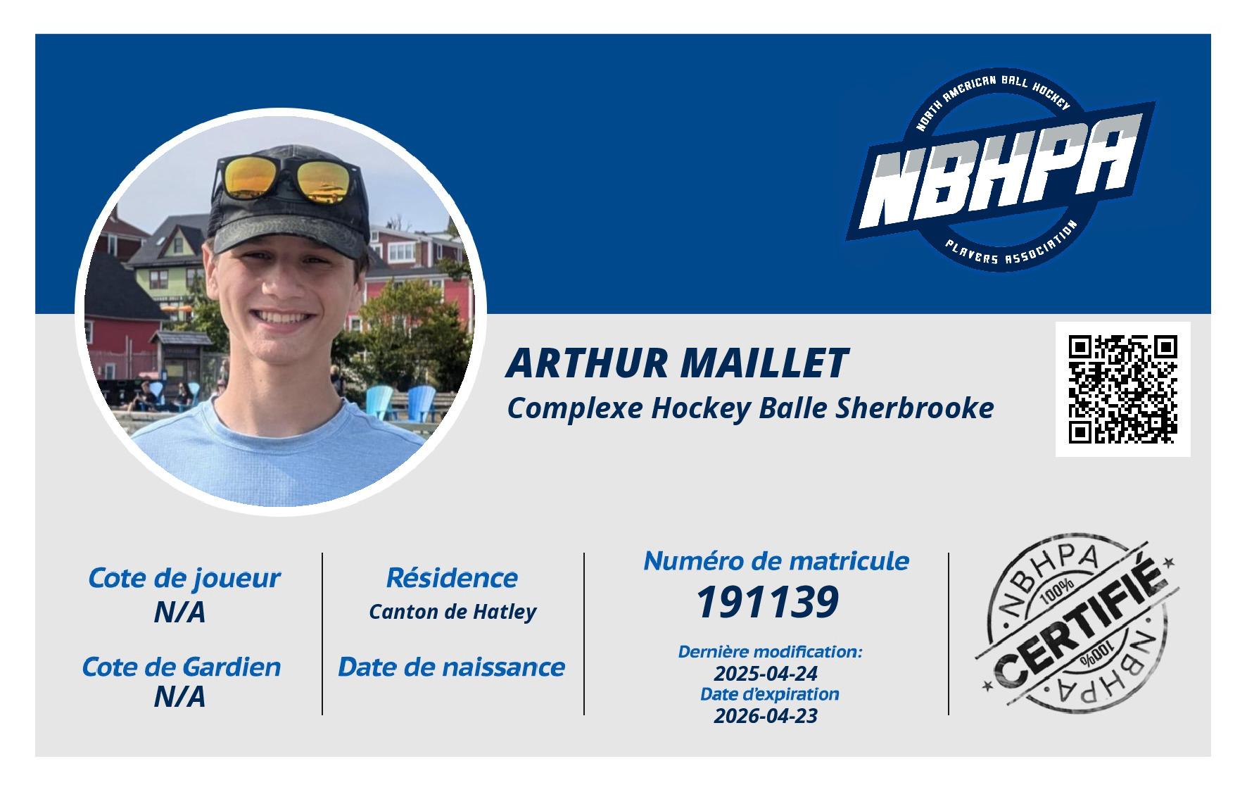 Arthur Maillet